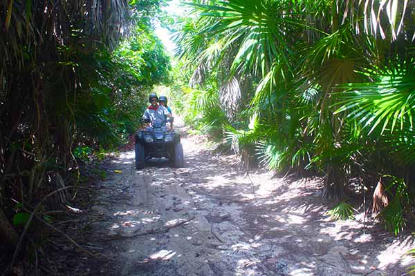 The Best Off-Raod ATV tour Cozumel has to offer for an quad jungle Adventure in Cozumel