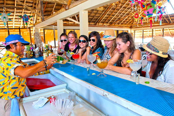 Discover the best Beach Bars in Cozumel during your Bar Hop Excursion in Cozumel