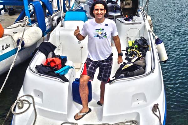 Private 2 Tank Boat Dive Cozumel photo 2